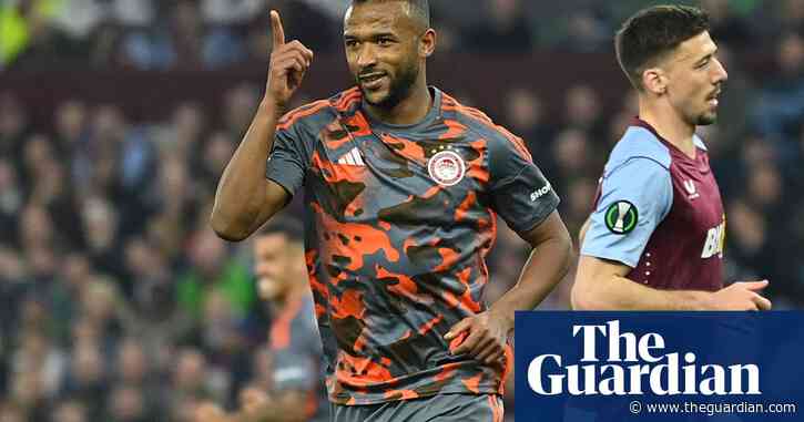 Aston Villa need night of heroics after El Kaabi’s hat-trick for Olympiakos