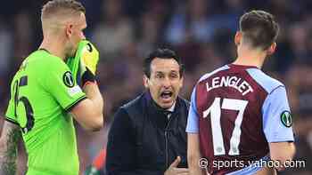 Aston Villa 2-4 Olympiakos: Europa Conference League semi-final blow for Unai Emery's side