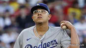 Ex-Dodgers pitcher Julio Urias pleads no contest to battery charge over alleged domestic violence incident with wife at Inter Miami-LAFC game