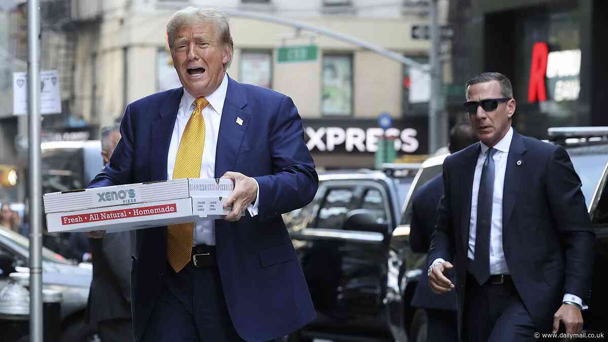 Donald Trump trial LIVE: Ex-president delivers pizzas to the FDNY after claiming he can't testify because of the gag order