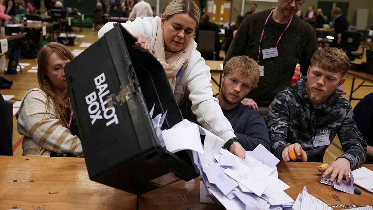 UK local elections 2024 LIVE: Vote counting begins after polls close with Tories braced for harsh results as parties await crucial outcome