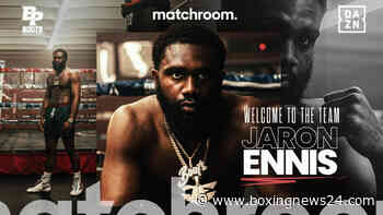 IBF Welterweight Champion Jaron ‘Boots’ Ennis defends against Cody Crowley in July 13th