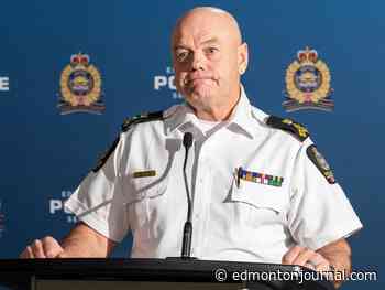 Edmonton police chief links drop in crime to increased police funding