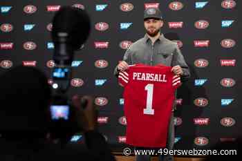 49ers reveal jersey numbers for rookies, including top pick Pearsall