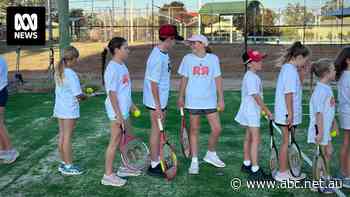 Former tennis pro rallying to revive social tennis with meaning in the outback