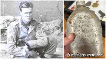 Former Jefferson County mayor recovers his dad’s WWII canteen, thanks to Facebook encounter