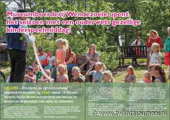 Museumboerderij Wendezoele opent het seizoen met een ouderwets gezellige kinderspeelmiddag