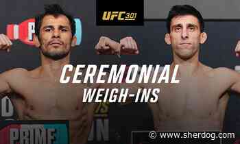 Video: UFC 301 Ceremonial Weigh-ins (5 p.m. ET)