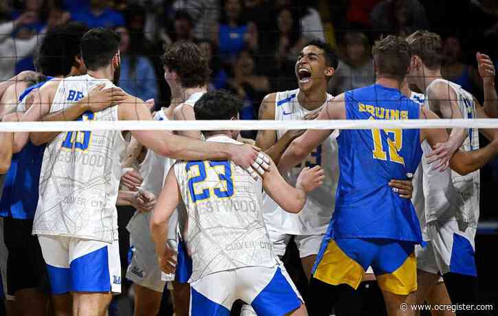 UCLA outlasts UC Irvine in 5 sets to reach NCAA men’s volleyball final