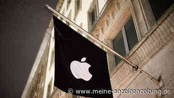 Apple-Umsatz sinkt mit Rückgang der iPhone-Verkäufe