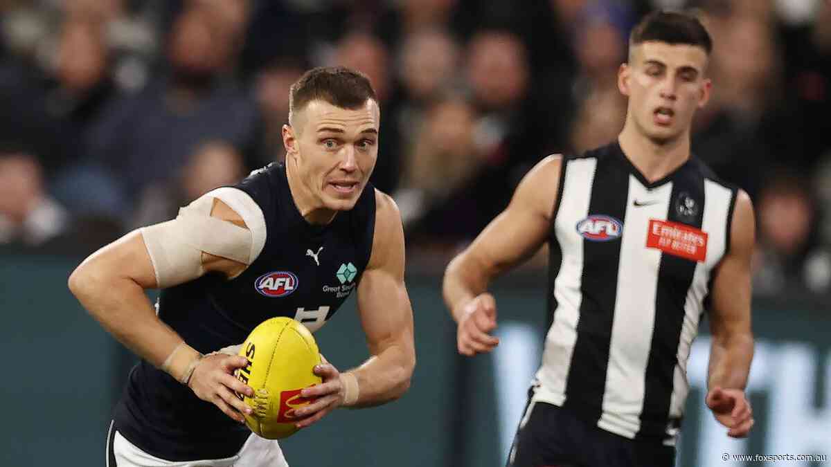 Live AFL scores 2024, Carlton Blues vs Collingwood Magpies, Round 8 updates, stats, blog, start time, teams, how to stream, news