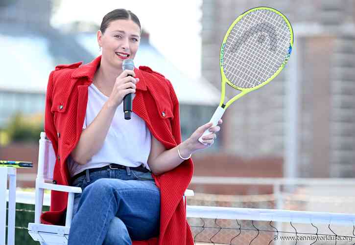 Maria Sharapova reveals her admiration for Mirra Andreeva and makes big prediction