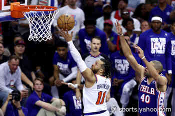 NBA playoffs: Knicks advance past Sixers as Jalen Brunson does something not seen since Michael Jordan