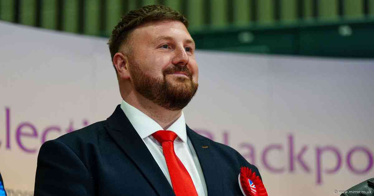 Labour defeat Tories in Blackpool South with third biggest by-election swing since WW2