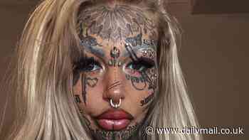 Australia's most tattooed woman getting her eyeballs inked AGAIN - despite going blind the first time