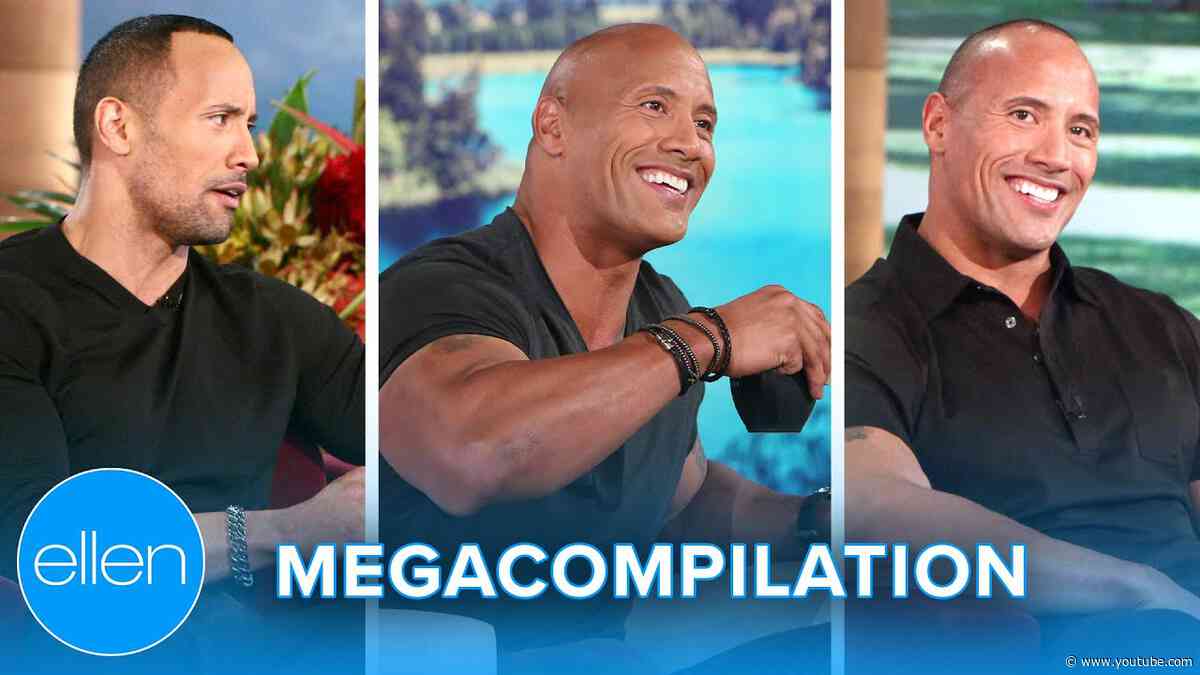 Every Time Dwayne Johnson Appeared on the ‘Ellen’ Show