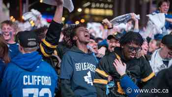 Toronto fans go wild as Maple Leafs down Bruins 2-1 to force Game 7