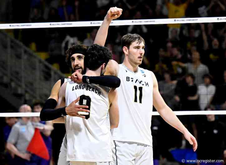 Long Beach State rallies to beat Grand Canyon in NCAA men’s volleyball semifinal