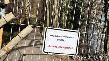 Landsberg: Von-Kühlmann-Straße wegen Hangrutscharbeiten halbseitig gesperrt