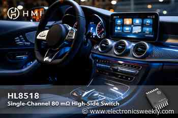 Single-channel 80 mΩ high-side switch for automotive