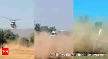 Helicopter crashes en route to pick up Shiv Sena leader Sushma Andhare in Maharashtra's Raigad