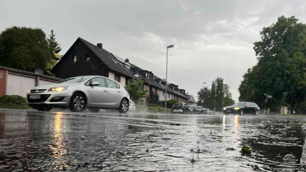 Nach starken Unwettern: Entwarnung vom Deutschen Wetterdienst