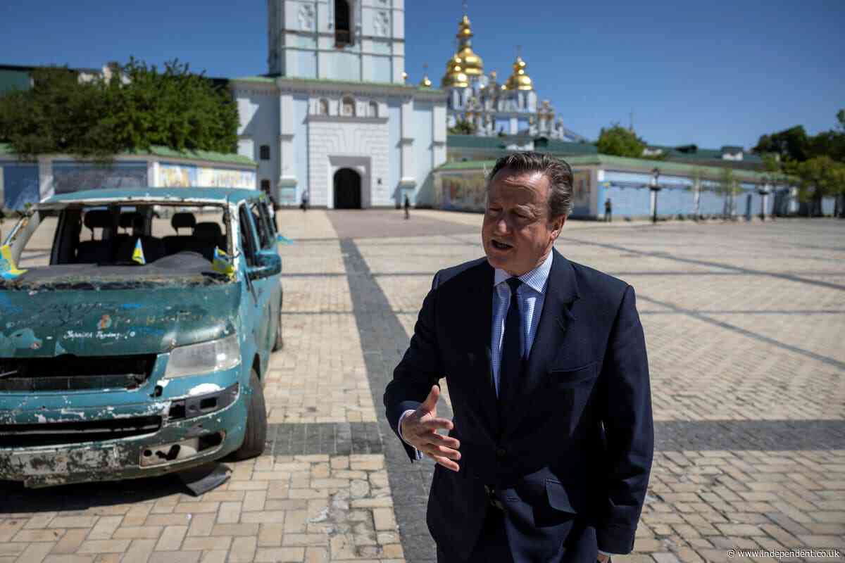 David Cameron says Ukraine has right to strike inside Russia with British weapons