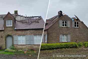 Bliksem slaat in op dak: huis onbewoonbaar door brand, hoogzwangere bewoonster naar ziekenhuis