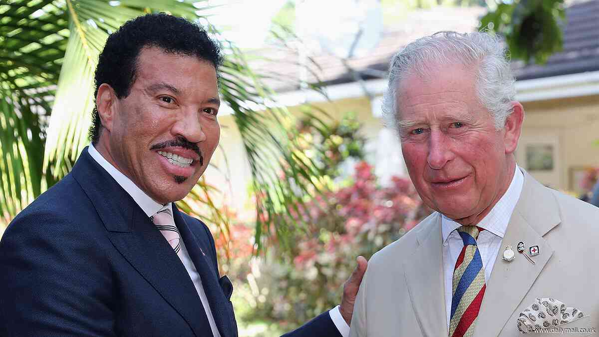 Lionel Richie says his friend King Charles is 'doing fantastic': Singer, who performed at monarch's coronation concert, says Charles is 'doing well' but 'needs to sit still' as he continues his cancer treatment