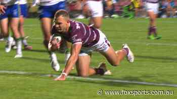 LIVE NRL: Turbo ‘in a mood’ as Manly strike first in clash with Ricky’s Raiders
