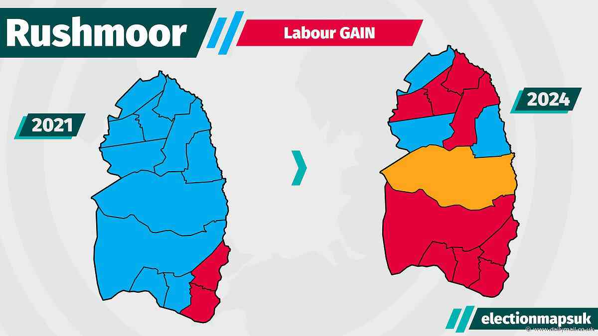 Labour boasts of being in charge of the 'home of the British Army' as it wins majority on Aldershot's Rushmoor Council for the first time EVER to end 24 years of Tory control and raise fears it could win historic military town's Westminster seat