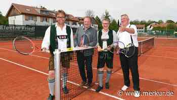 Mit „Sportschau“-Moderatorin: Bad Heilbrunn feiert die Eröffnung der vier neuen Tennisplätze