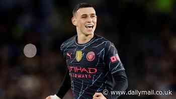 Phil Foden is crowned FWA Footballer of the Year with 42% of the vote after steering Man City towards a fourth successive title... as he becomes the first Brit to win the award since Jordan Henderson in 2020