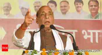 Those who run away from battle want to lead country: Rajnath Singh's swipe at Rahul Gandhi