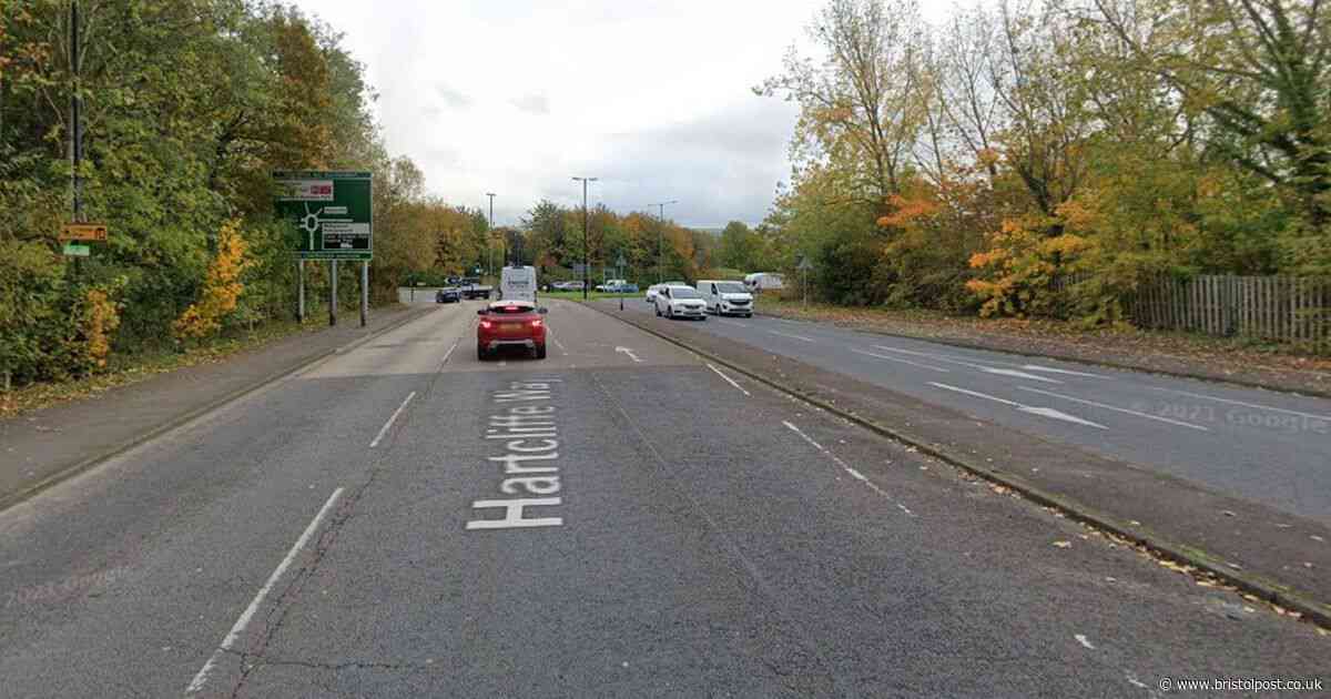 Man fighting for his life after being hit by Mercedes near Hartcliffe Way roundabout