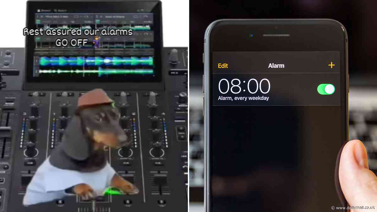 Samsung pokes fun at its rival Apple following reports that iPhone alarms aren't working properly - 'rest assured our alarms GO OFF'