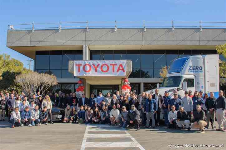 Toyota baut Wasserstoff-Zentrum in den USA aus