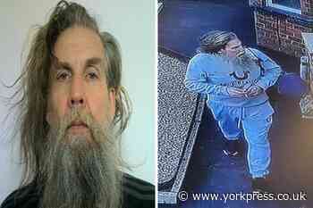 Inmate from North Sea Camp seen walking towards York city centre
