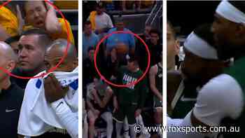 Patrick Beverley violently hurls ball at Pacers fans as Bucks get eliminated from playoffs