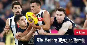 AFL 2024 round eight LIVE updates: Blues, Pies locked in epic contest in final term; McCreery subbed out