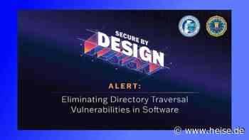 Secure by Design: CISA und FBI warnen vor Directory-Traversal-Lücken