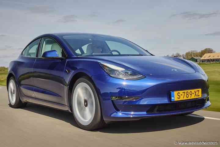 10 procent van alle elektrische auto's in Nederland is een Tesla Model 3