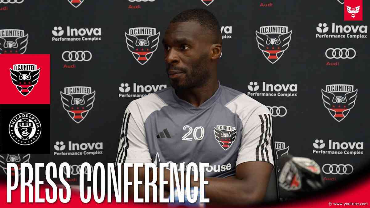Christian Benteke Pre-Match Press Conference | D.C. United vs. Philadelphia Union | MLS 2024