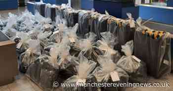 'Biggest seizure' at Manchester Airport after HUGE criminal stash discovered in suitcases
