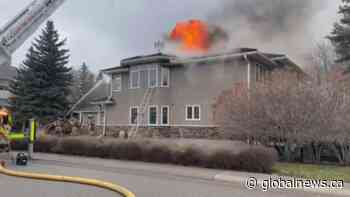 Southwest Calgary duplex fire forces people from their homes