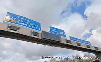 Overnight M6 closures in Warrington to start next week