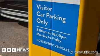 Electric car driver turned away from hospital car park