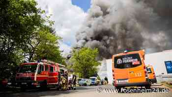 Großbrand und Chemie-Giftwolke in Berlin: Ukraine-Waffenhersteller steht in Flammen