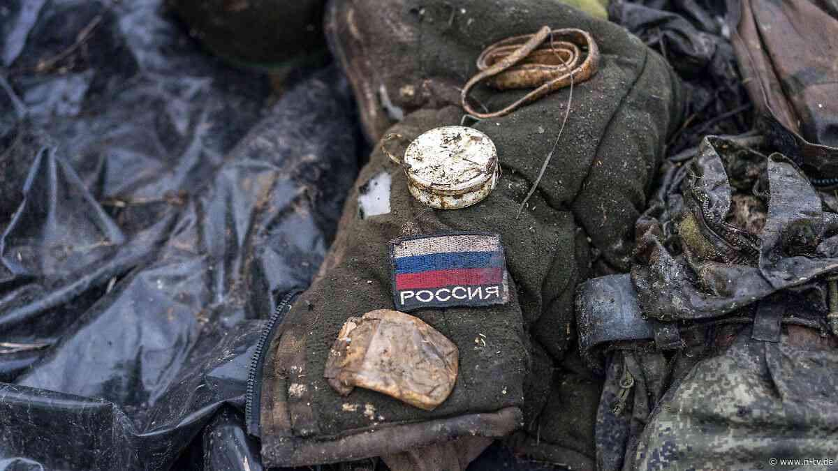 Moskaus Verluste in der Ukraine: Paris geht von 150.000 toten russischen Soldaten aus