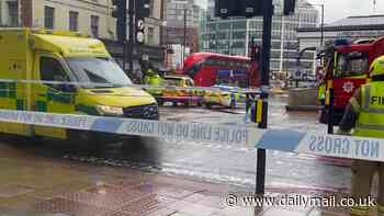 Woman is hit by bus outside London Victoria station at junction where two people have lost their lives in three years